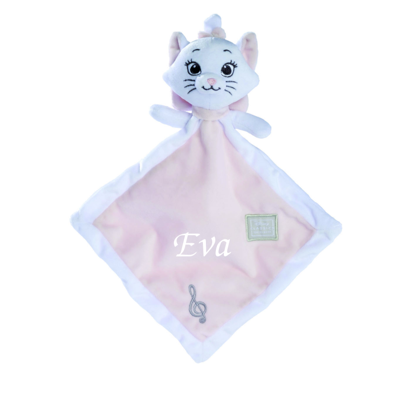  - marie the cat - comforter pink white 25 cm 